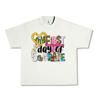 Pistachio my first day of 5th grade Urban Heavy Tee - NancyCooperArtShop