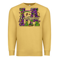 Antique Gold louisiana mardi gras Premium Sweatshirt - OliviaCreatesArt