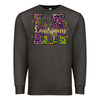 Smoke louisiana mardi gras Premium Sweatshirt - OliviaCreatesArt