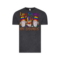 Vintage Black love gnomes no bounds Vintage Tee - JahusDesignShop