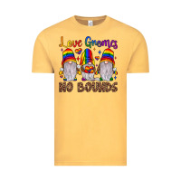 Vintage Mustard love gnomes no bounds Vintage Tee - JahusDesignShop