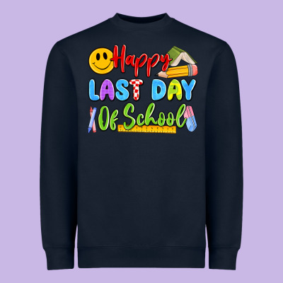 Happy Last Day Of School Heavyweight Sweatshirt Designed By Artiststas