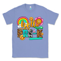 Colony Blue hello pre k Classic Tee - NancyCooperArtShop