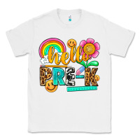 White hello pre k Classic Tee - NancyCooperArtShop