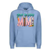 Colony Blue One hoppy Mimi Easter Day Premium Hoodie - HowdyJamesFarm