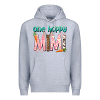 Heather Grey One hoppy Mimi Easter Day Premium Hoodie - HowdyJamesFarm