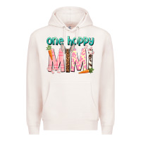 Pale Pink One hoppy Mimi Easter Day Premium Hoodie - HowdyJamesFarm