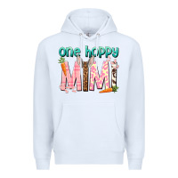 White One hoppy Mimi Easter Day Premium Hoodie - HowdyJamesFarm