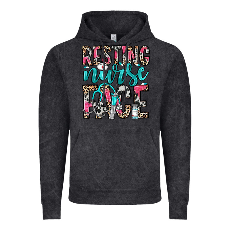 Resting Nurse Face Vintage Hoodie by NancyCooperArtShop | Teevron