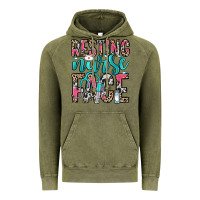 Vintage Olive resting nurse face Vintage Hoodie - NancyCooperArtShop