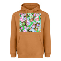 Meerkat Easter bunny and egg Heavyweight Hoodie - CowGirlArtShop