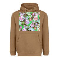 Toasted Coconut Easter bunny and egg Heavyweight Hoodie - CowGirlArtShop