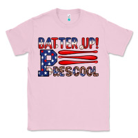 Bubblegum Pink batter up preschool Classic Tee - JahusDesignShop