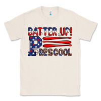 Natural batter up preschool Classic Tee - JahusDesignShop