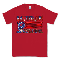 Red batter up preschool Classic Tee - JahusDesignShop