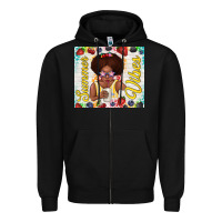 Black summer vibes afro kid Zipper Hoodie - TumblerDesignByShophia