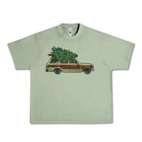 Oil Green christmas vacation car Urban Heavy Tee - MaliasSmallBusiness