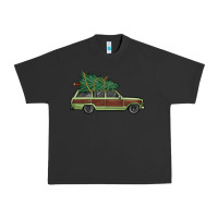Pigment Black christmas vacation car Urban Heavy Tee - MaliasSmallBusiness