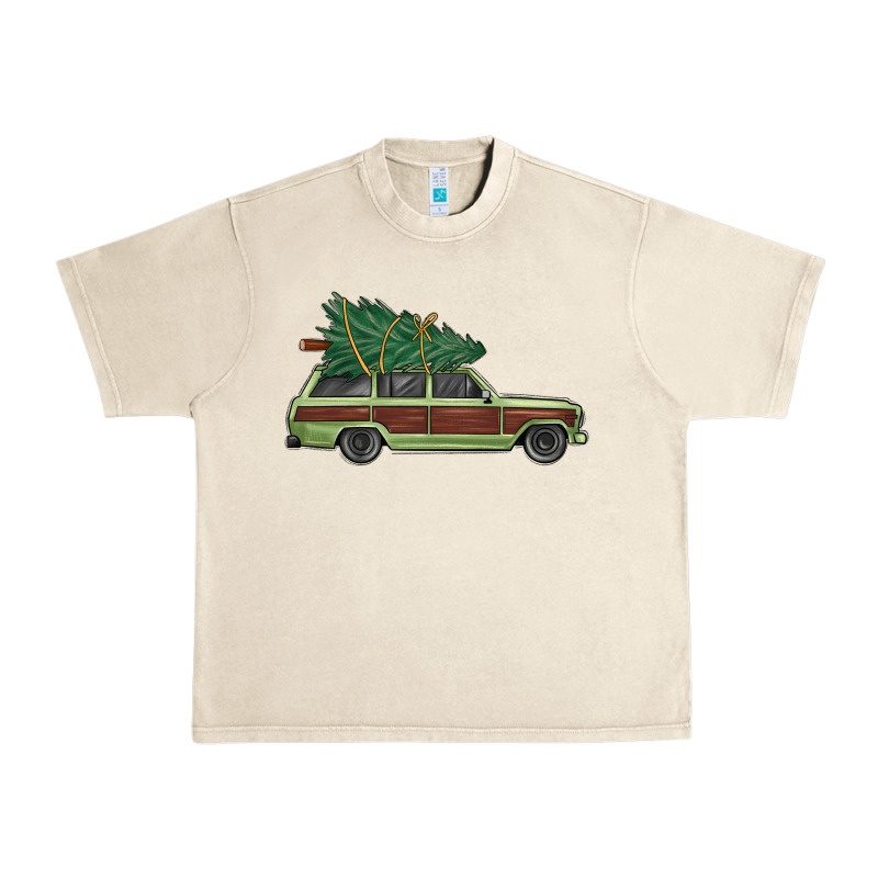 Christmas Vacation Car Urban Heavy Tee by MaliasSmallBusiness | Teevron