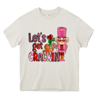 Cream lets get crackin with nutcrackers ado Heavy Core Tee - AdoDesignShop