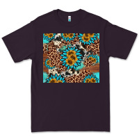 Plum gemstone sunflower Premium Tee - AdoDesignShop