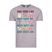 Vintage Zinc god says i am nurse Vintage Tee - MaliasSmallBusiness