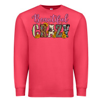 Cardinal beautiful crazy Premium Sweatshirt - OliviaCreatesArt