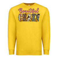 Lemon beautiful crazy Premium Sweatshirt - OliviaCreatesArt