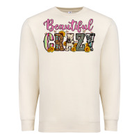 Sandshell beautiful crazy Premium Sweatshirt - OliviaCreatesArt