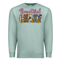 Seafoam beautiful crazy Premium Sweatshirt - OliviaCreatesArt