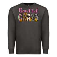 Smoke beautiful crazy Premium Sweatshirt - OliviaCreatesArt