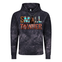 Cloud Black small towner Vintage Hoodie - NancyCooperArtShop