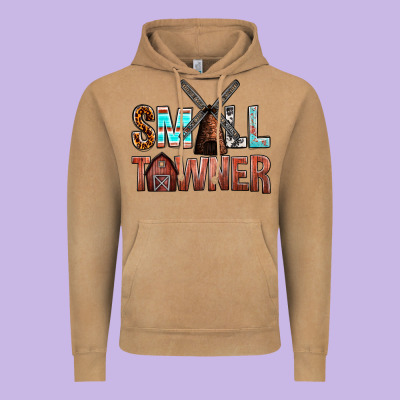 Small Towner Vintage Hoodie Designed By Nancycooperartshop