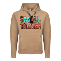 Vintage Coffee small towner Vintage Hoodie - NancyCooperArtShop
