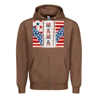 Chestnut mama usa Zipper Hoodie - TumblerDesignByShophia