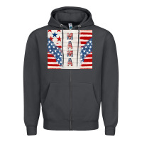 Smoke mama usa Zipper Hoodie - TumblerDesignByShophia