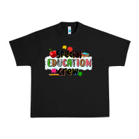 Black special education crew Urban Heavy Tee - NancyCooperArtShop