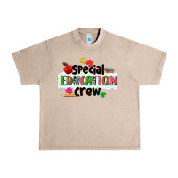 French Oak special education crew Urban Heavy Tee - NancyCooperArtShop