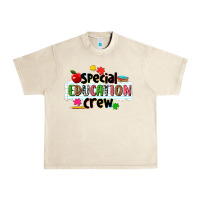 Sandshell special education crew Urban Heavy Tee - NancyCooperArtShop