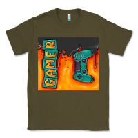 Army Green gamer Classic Tee - MaliasSmallBusiness