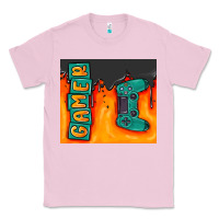 Bubblegum Pink gamer Classic Tee - MaliasSmallBusiness