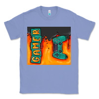 Colony Blue gamer Classic Tee - MaliasSmallBusiness