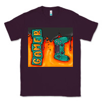 Plum gamer Classic Tee - MaliasSmallBusiness