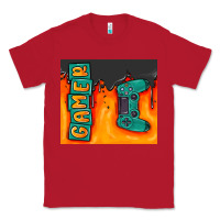 Red gamer Classic Tee - MaliasSmallBusiness