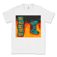 White gamer Classic Tee - MaliasSmallBusiness