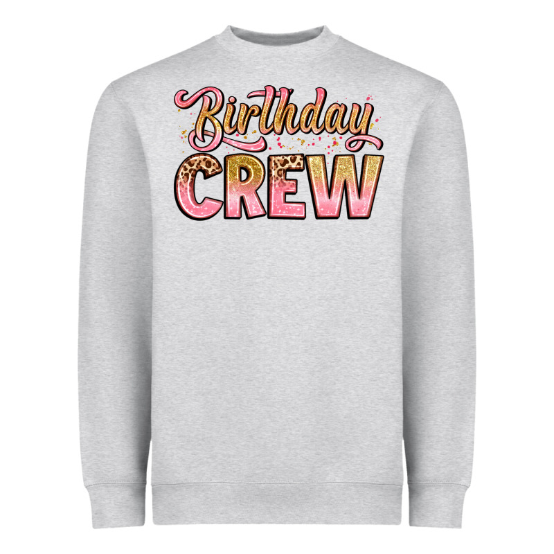Birthday Crew Heavyweight Sweatshirt by Artiststas | Teevron