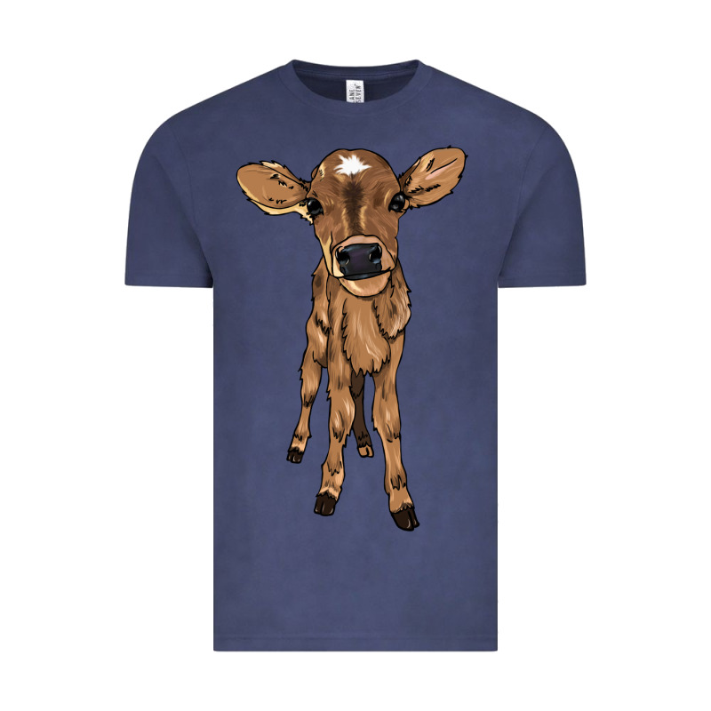 Baby Cow Vintage Tee by NancyCooperArtShop | Teevron