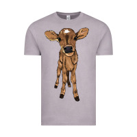 Vintage Zinc baby cow Vintage Tee - NancyCooperArtShop