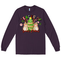 Plum teacher of smart cookies Long Sleeve Tee - LillyAllenDesigns
