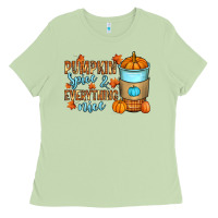 Matcha Pumpkin spice and everything nice Ladies Tee - RanaPortraitStore